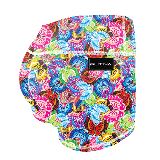 Performance Booty Shorts  - Butterfly Garden