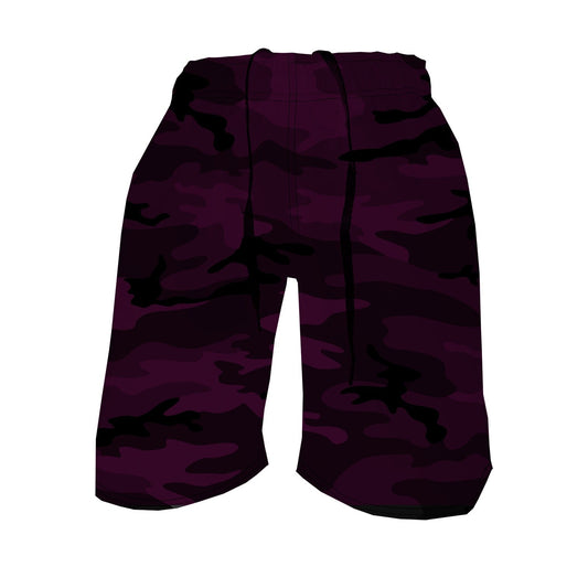 Men's Training Shorts - Plum Camo