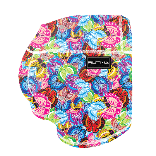 Performance Booty Shorts  - Butterfly Garden