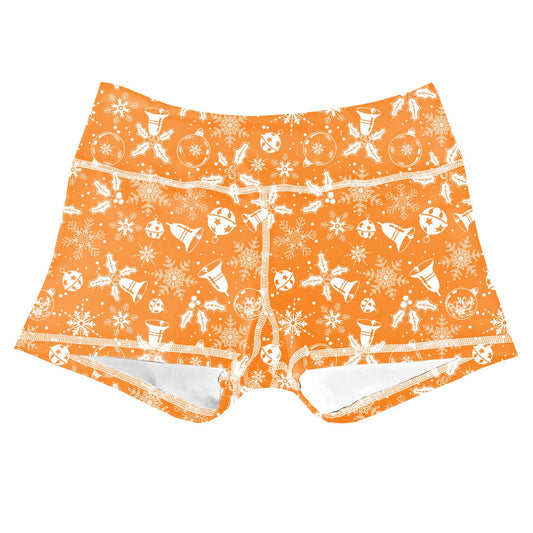 Performance Booty Shorts  - Deck the Halls