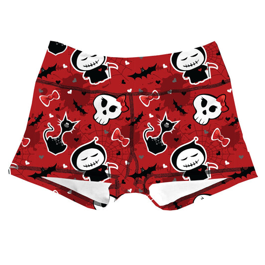 Performance Booty Shorts  - Feline Fatality