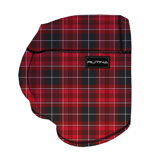 Performance Booty Shorts - Red Plaid