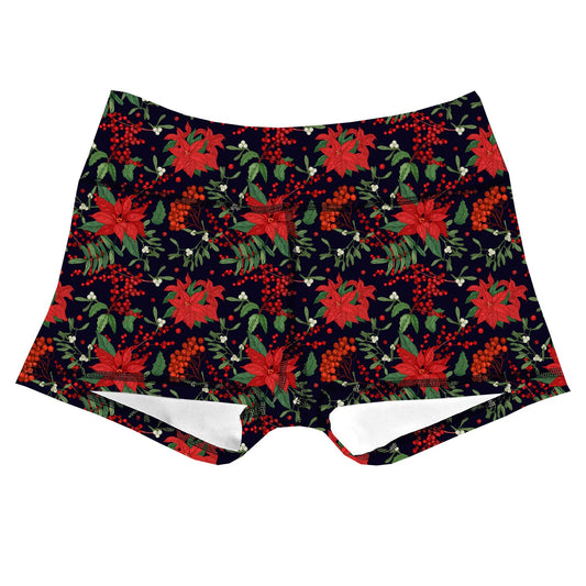 Performance Booty Shorts  - Winter's Bloom