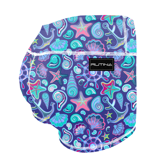 Performance Booty Shorts - Sea Treasures