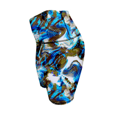 Biker Shorts - Mysterious Beach
