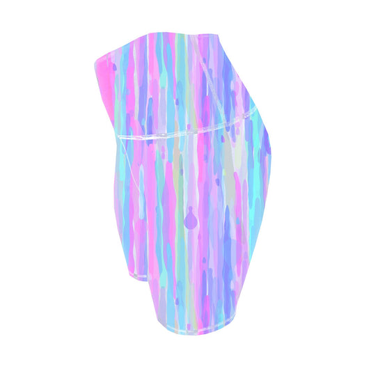 Biker Shorts - Pastel Rain