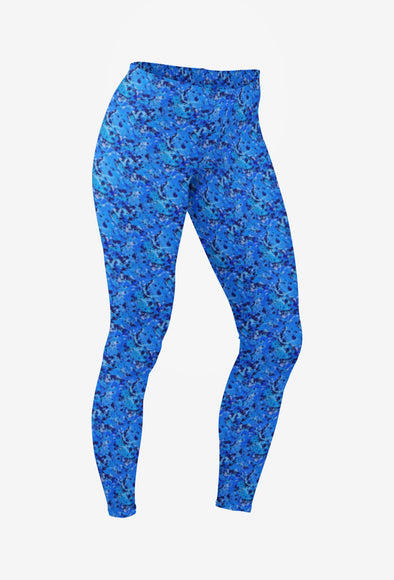 Blue Oceanic Splatter