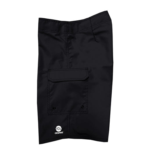 Coastal Cargo Boardshorts - Black