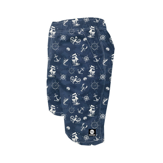 Men's Swim Trunks  - Dark Sea