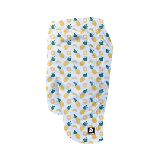 Men's Swim Trunks - Pineapples
