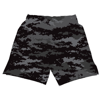 Men's Training Shorts - Black Pixel Camo