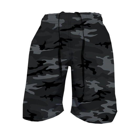 Men's Training Shorts - Charcoal Camo