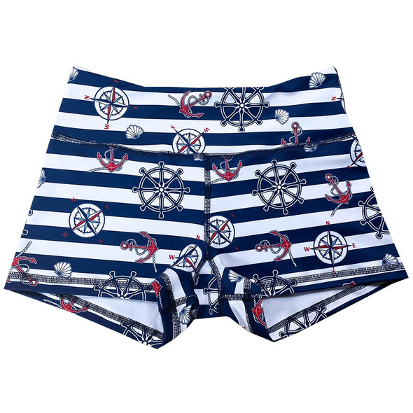 Performance Booty Shorts - Anchor