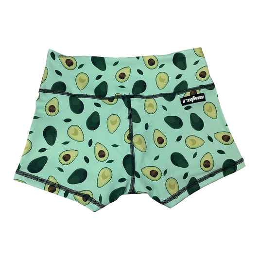 Performance Booty Shorts  - Avocados