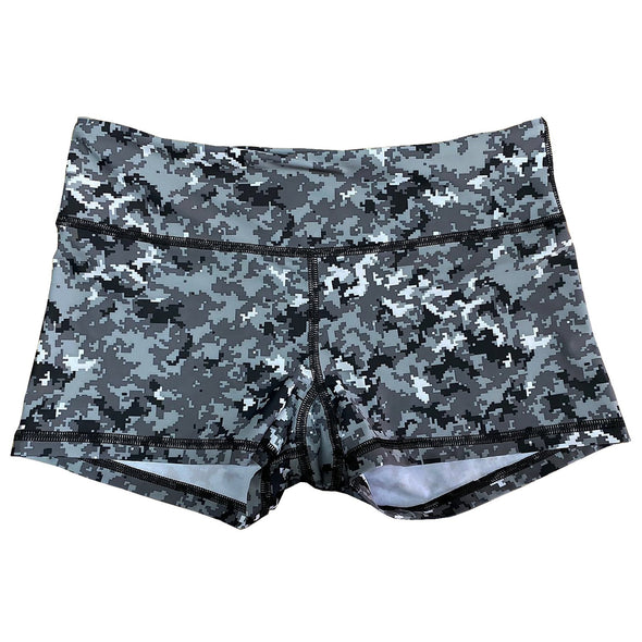 Performance Booty Shorts - Digital Camo