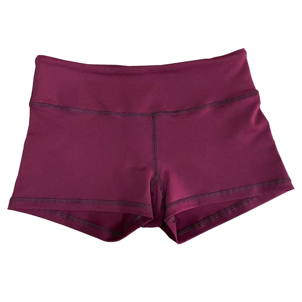 Performance Booty Shorts - F You (Wine)