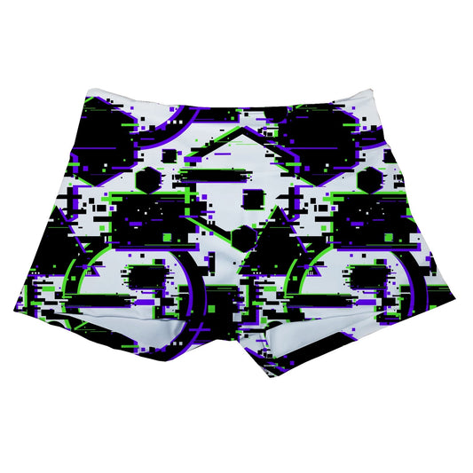 Performance Booty Shorts  - Glitches