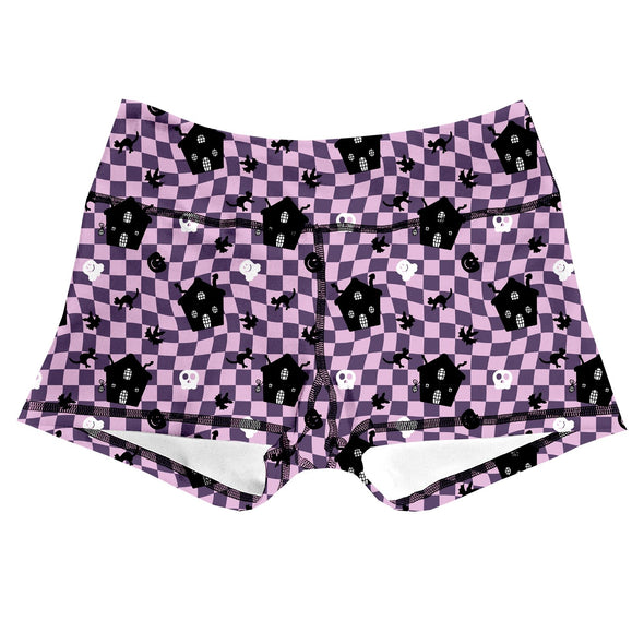 Performance Booty Shorts - Haunted House