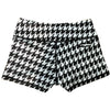Performance Booty Shorts - Houndstooth