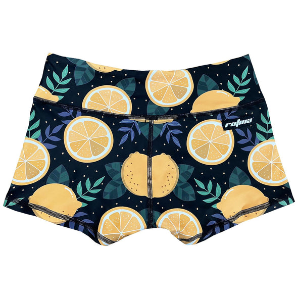 Performance Booty Shorts - Lemons
