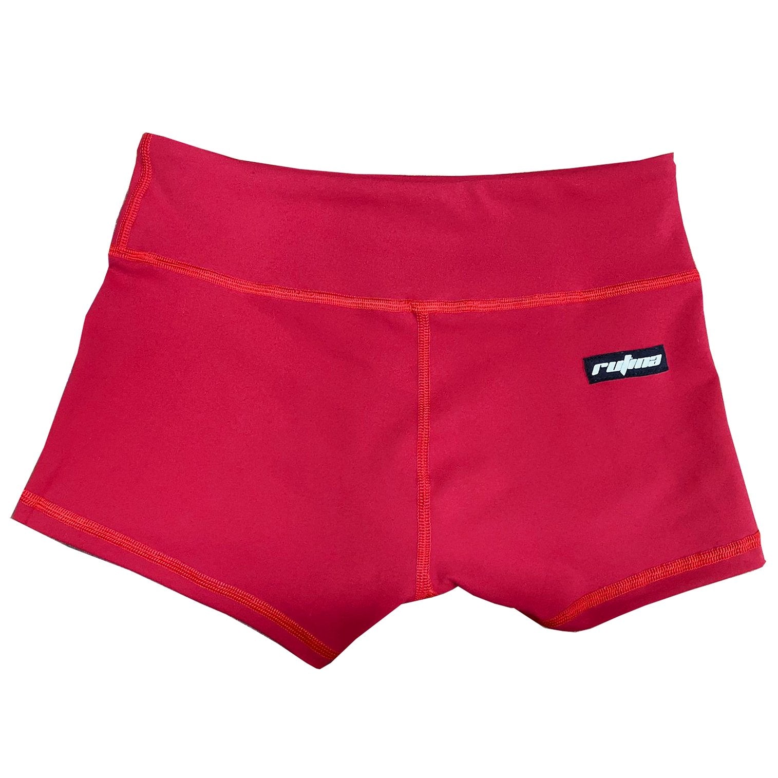 Performance Booty Shorts - Red– One Stop Shorts