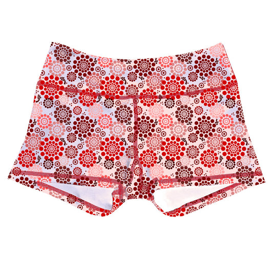 Performance Booty Shorts  - Red Bundles