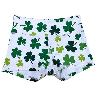 Performance Booty Shorts - Shamrocks