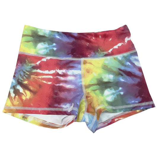 Performance Booty Shorts - Tie Dye