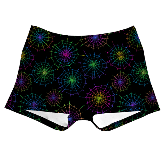 Performance Booty Shorts - Vibrant Webwork