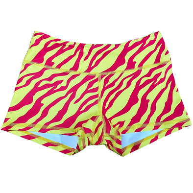 Performance Booty Shorts - Wild Pink Lemonade