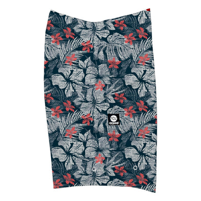 Wave Warrior Boardshorts - Hibiscus Melange