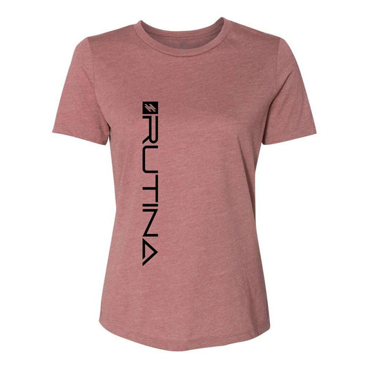 Women's Relaxed Fit T-shirt - Heather Mauve